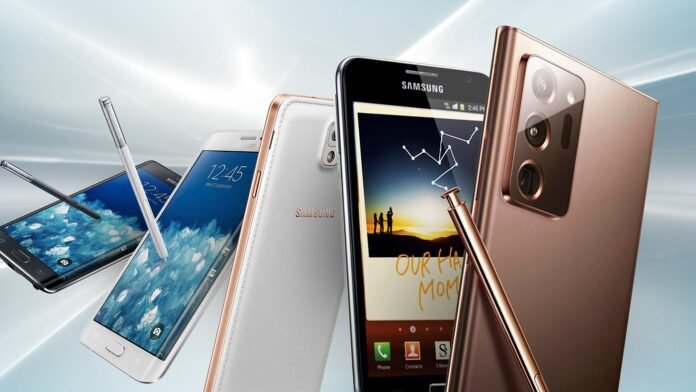 The Evolution of the Samsung Galaxy Note Series